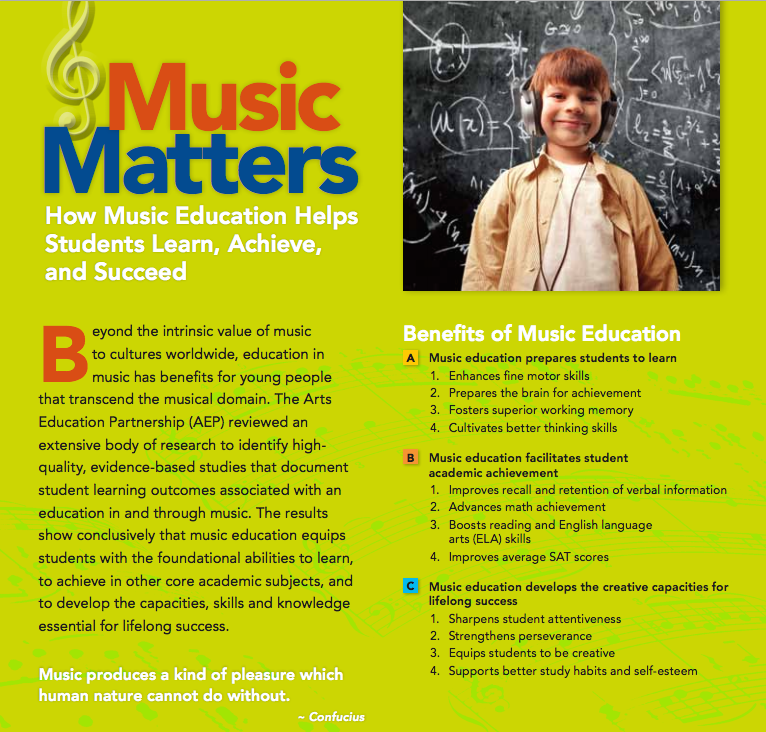 The Role of Music Education in Academic Success